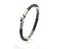 Pulsera Trenza Redonda de cuero – PuntoAR