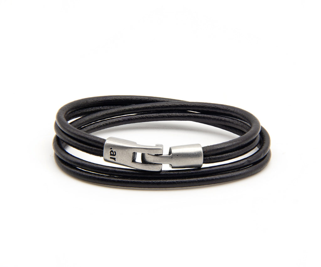 Pulsera Doble de Colores de cuero – PuntoAR