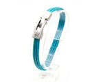 Pulsera Tres Cordones de Color de cuero – PuntoAR