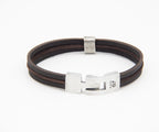 Pulsera Bicolor de cuero – PuntoAR