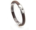 Pulsera Redonda Gruesa de cuero – PuntoAR