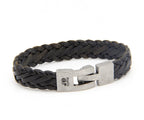 Pulsera Trenza Plana de cuero – PuntoAR (vista 2)