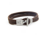 Pulsera Ancla de Cordones de cuero – PuntoAR (vista 2)