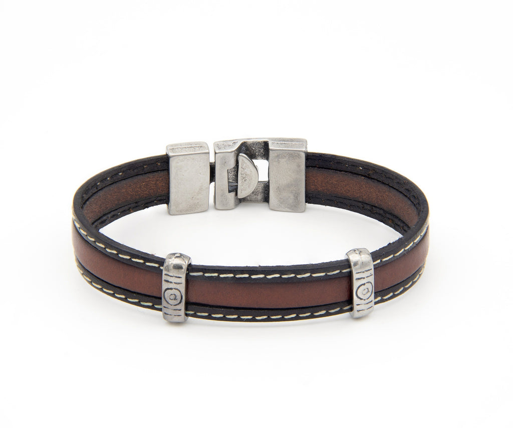 Pulsera Sin Imán de cuero – PuntoAR (vista 2)