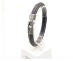 Pulsera Rosario de una tira de cuero – PuntoAR (vista 2)
