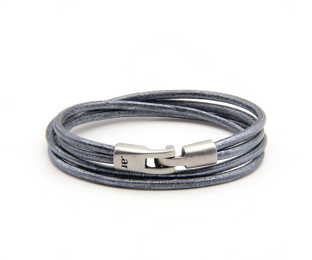 Pulsera Doble de Colores de cuero – PuntoAR (vista 2)