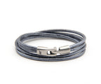 Pulsera Doble de Colores de cuero – PuntoAR (vista 2)