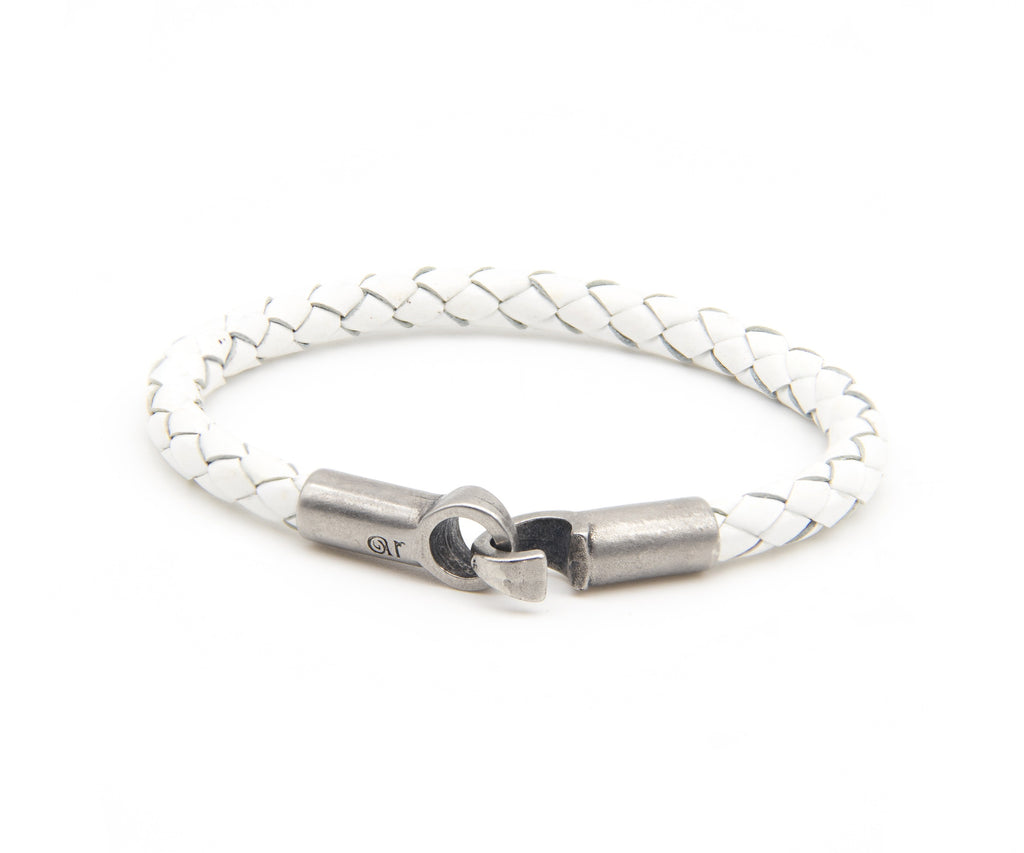 Pulsera Trenza Redonda de cuero – PuntoAR (vista 3)
