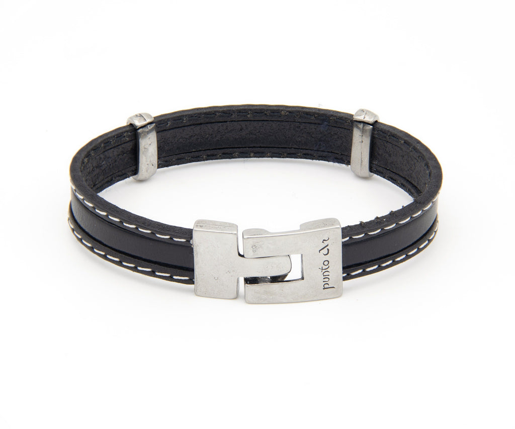 Pulsera Sin Imán de cuero – PuntoAR (vista 3)