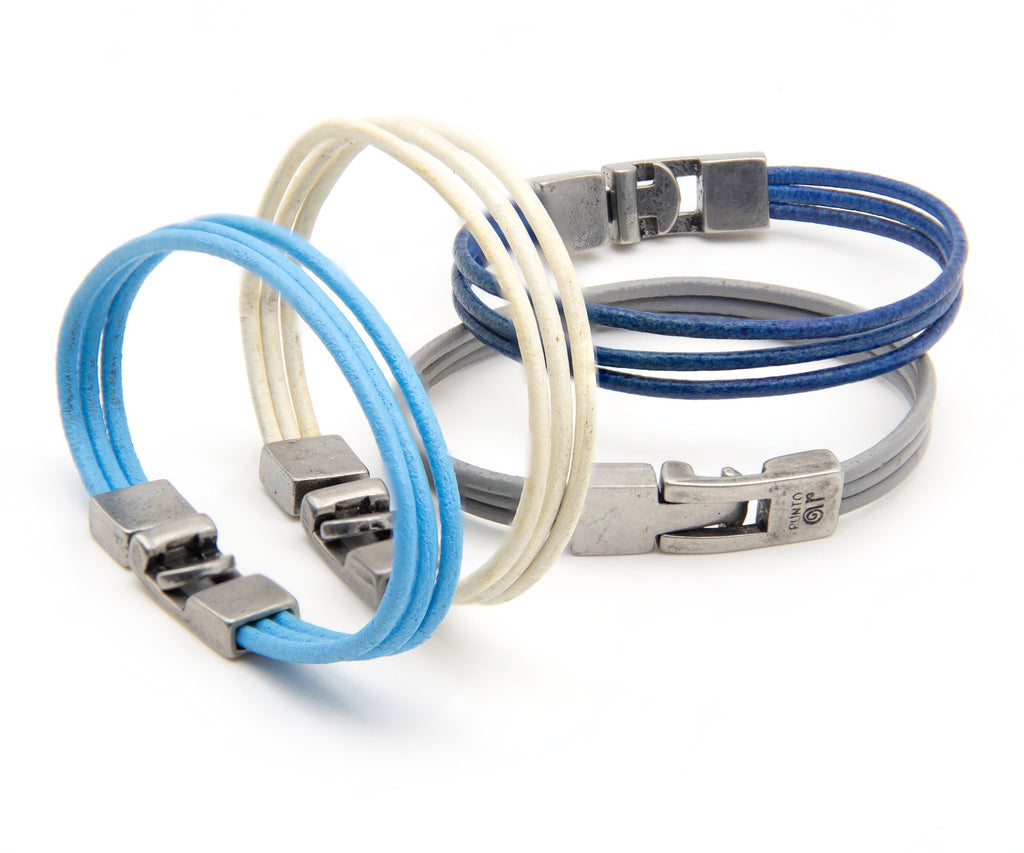 Pulsera Tres Cordones de Color