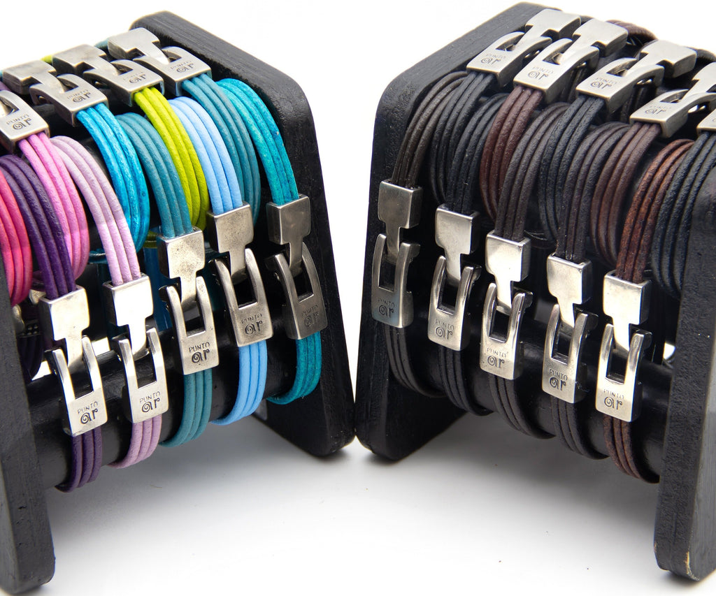 Pulsera Tres Cordones de Color