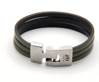 Pulsera Italiana 3 en verde oliva – PuntoAR