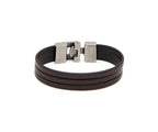 Pulsera Italiana 3 en marrón – PuntoAR (vista 2)