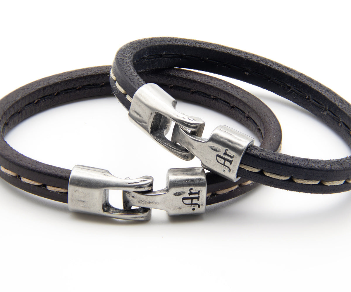 Pulsera Navegante negra y marrón – PuntoAR