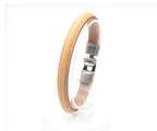 Pulsera Rosario en marrón claro – PuntoAR (vista 2)