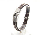 Pulsera Tres Tiras con Pespunte