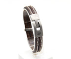 Pulsera Tres Tiras con Pespunte
