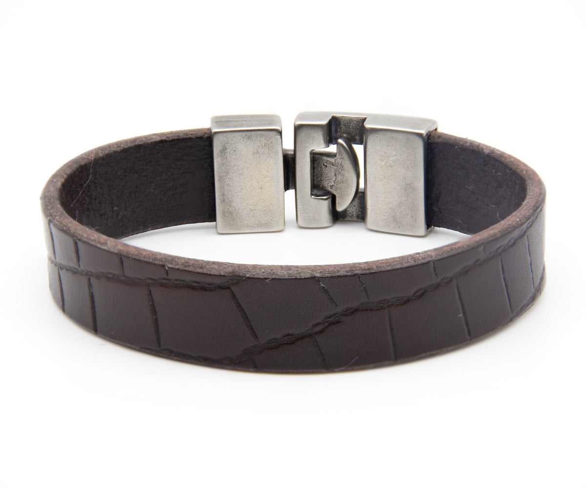 Pulsera Croco Ancha – PuntoAR