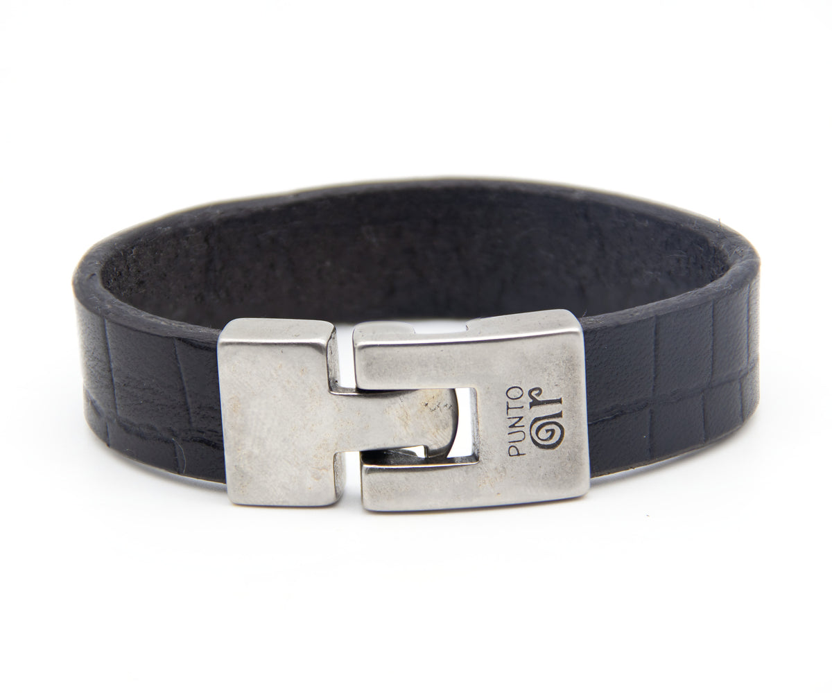 Pulsera Croco Ancha – PuntoAR