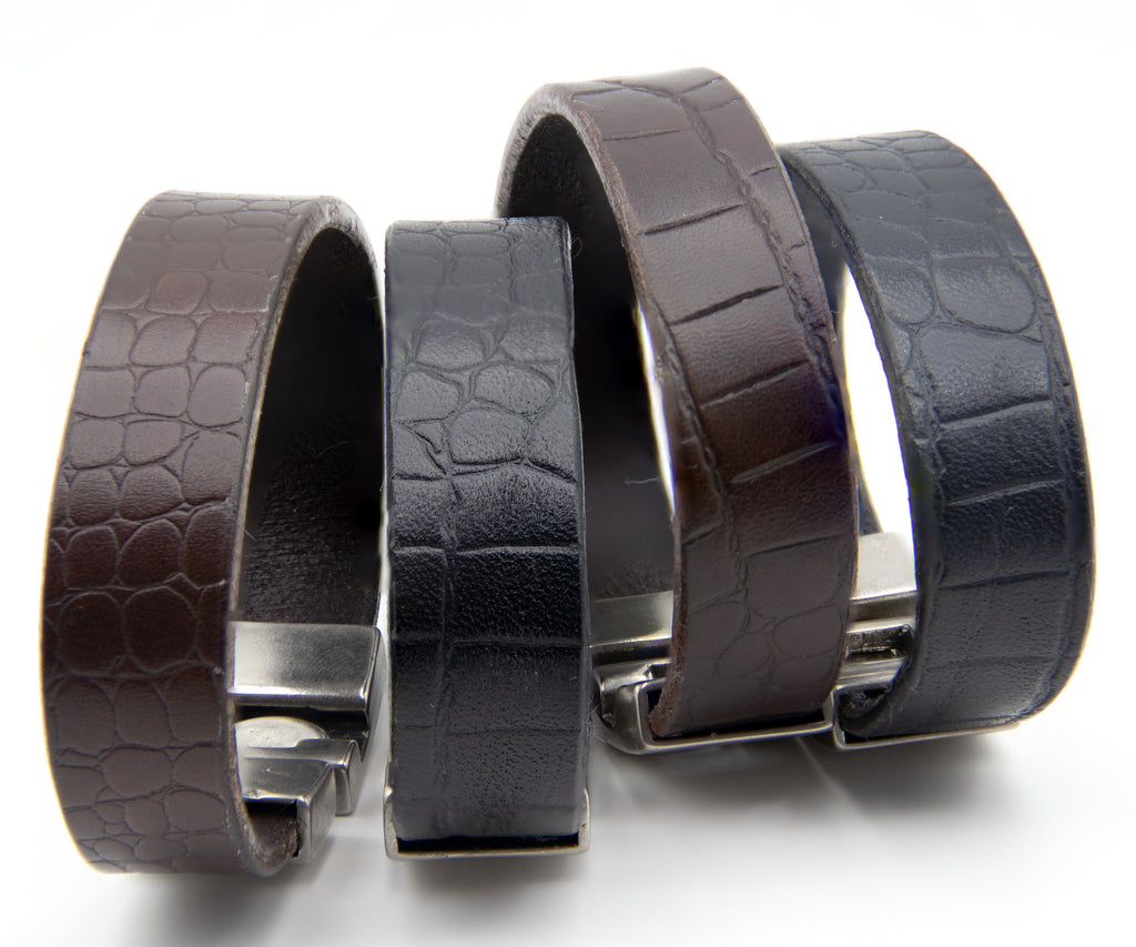 Pulsera Croco Ancha – PuntoAR