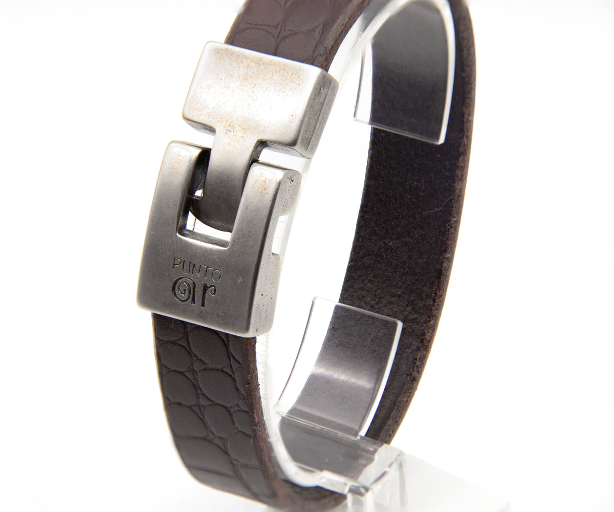 Pulsera Croco Ancha – PuntoAR
