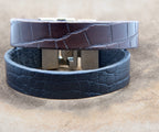 Pulsera Croco Ancha – PuntoAR