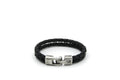 Pulsera Dúo en negro, hecha a mano – PuntoAR