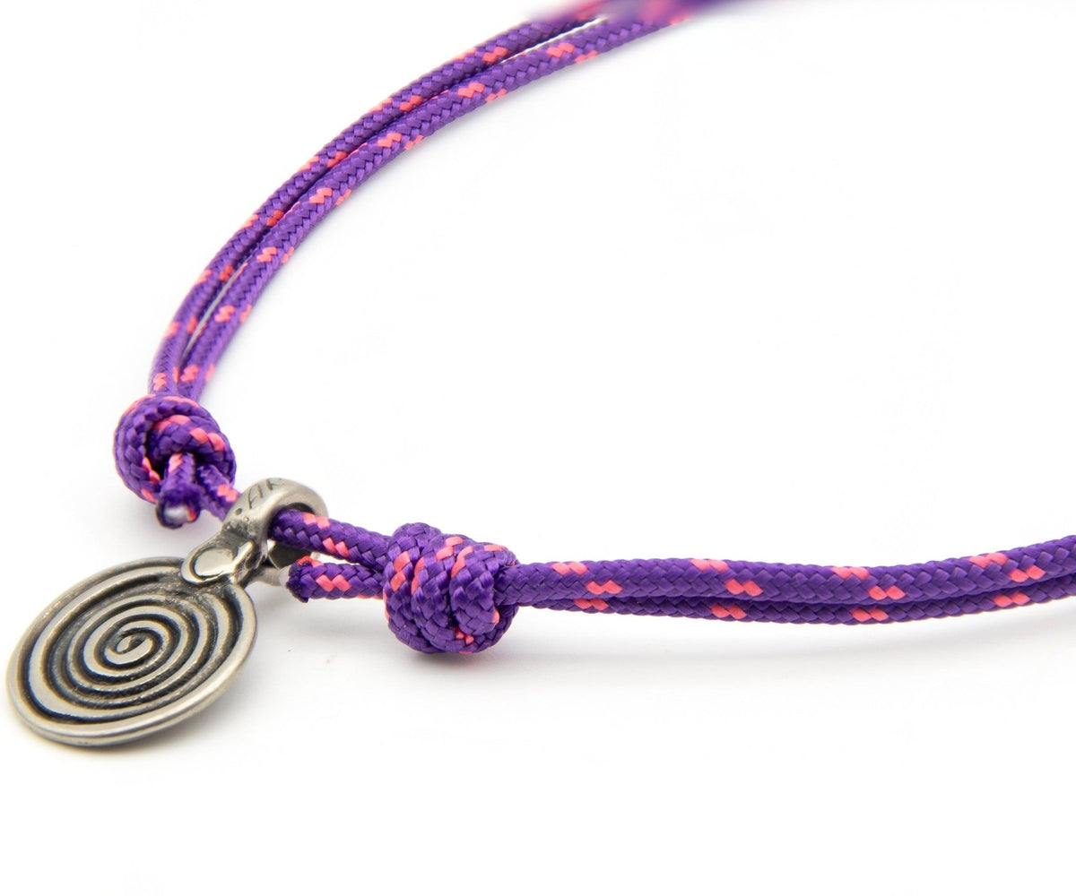 Colgante Paracord - PuntoAR - NV-COLG-MOR-UNI-ESP