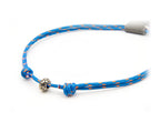 Gargantilla Paracord con Abalorio - PuntoAR - NV-COLA-AZU-UNI-TUB