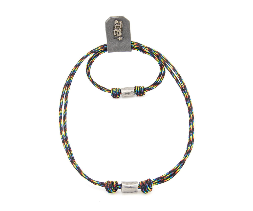 Gargantilla Paracord con Abalorio - PuntoAR - NV-COLA-CEL-UNI-TUB