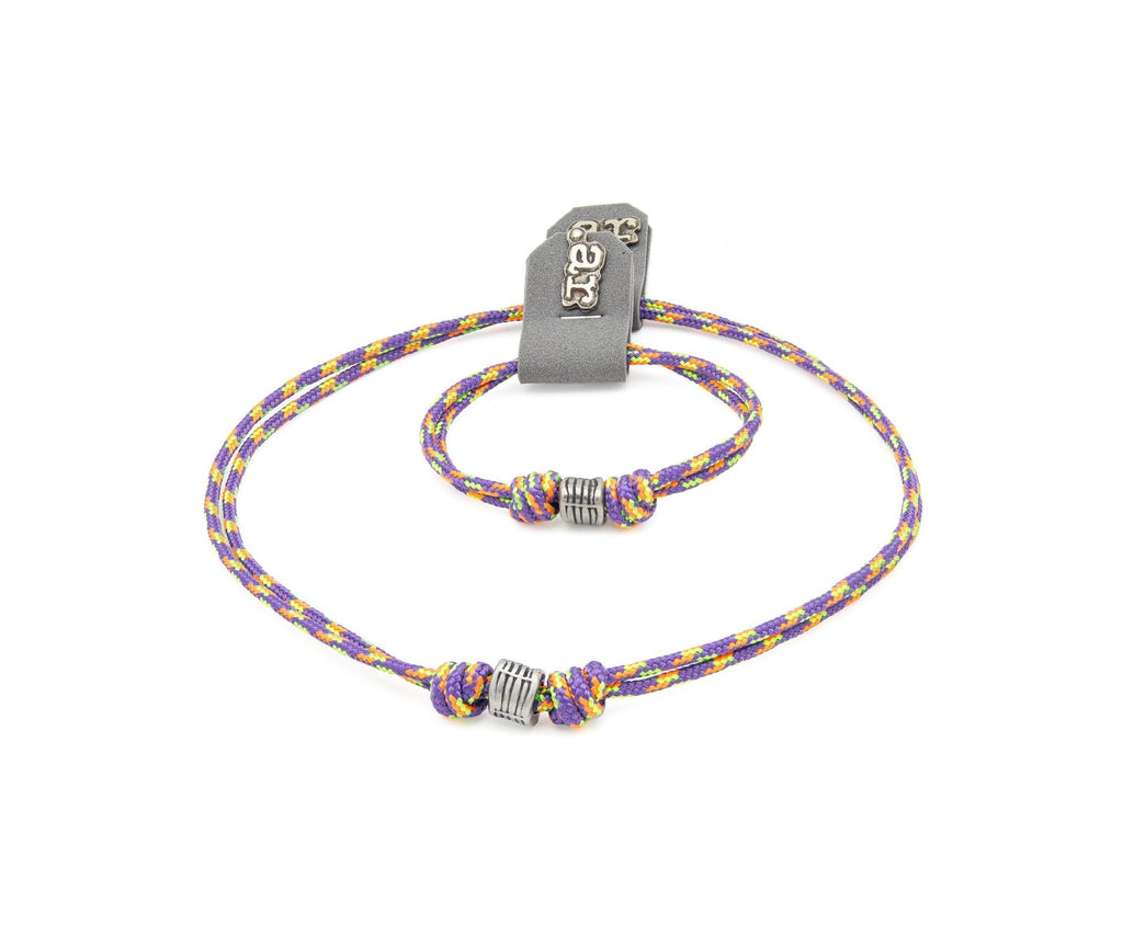 Gargantilla Paracord con Abalorio - PuntoAR - NV-COLA-CEL-UNI-TUB