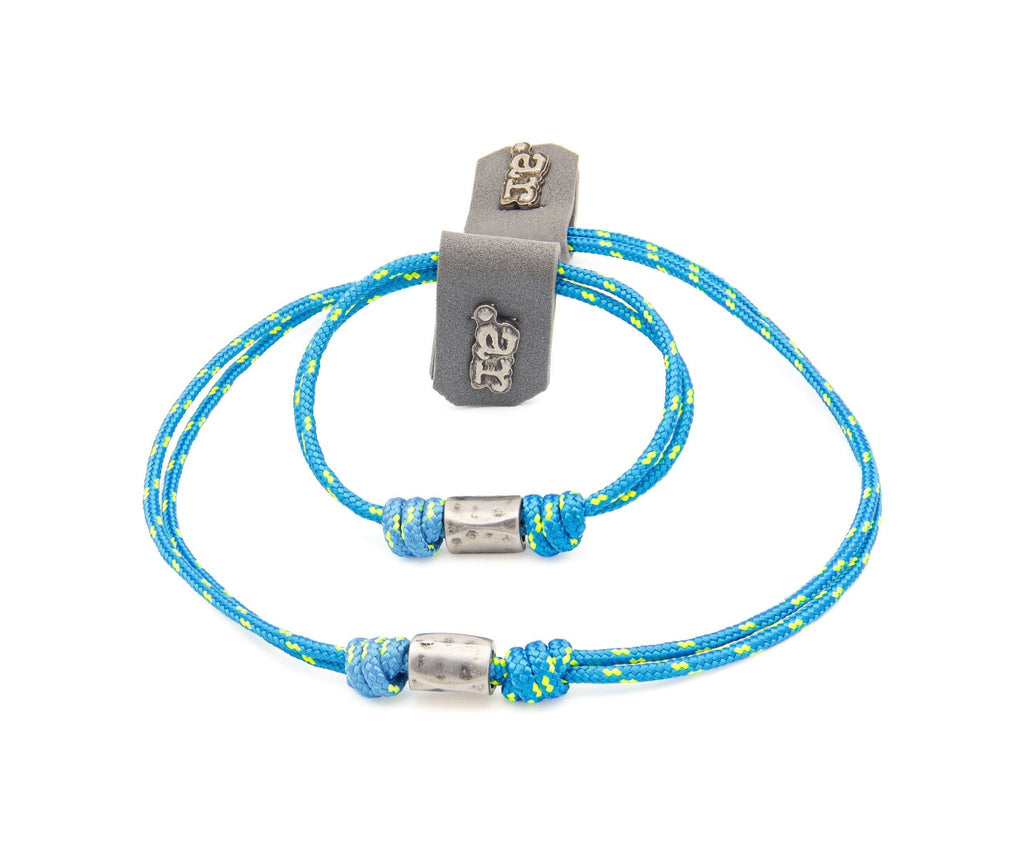 Gargantilla Paracord con Abalorio - PuntoAR - NV-COLA-CEL-UNI-TUB