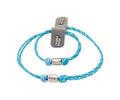Gargantilla Paracord con Abalorio - PuntoAR - NV-COLA-CEL-UNI-TUB