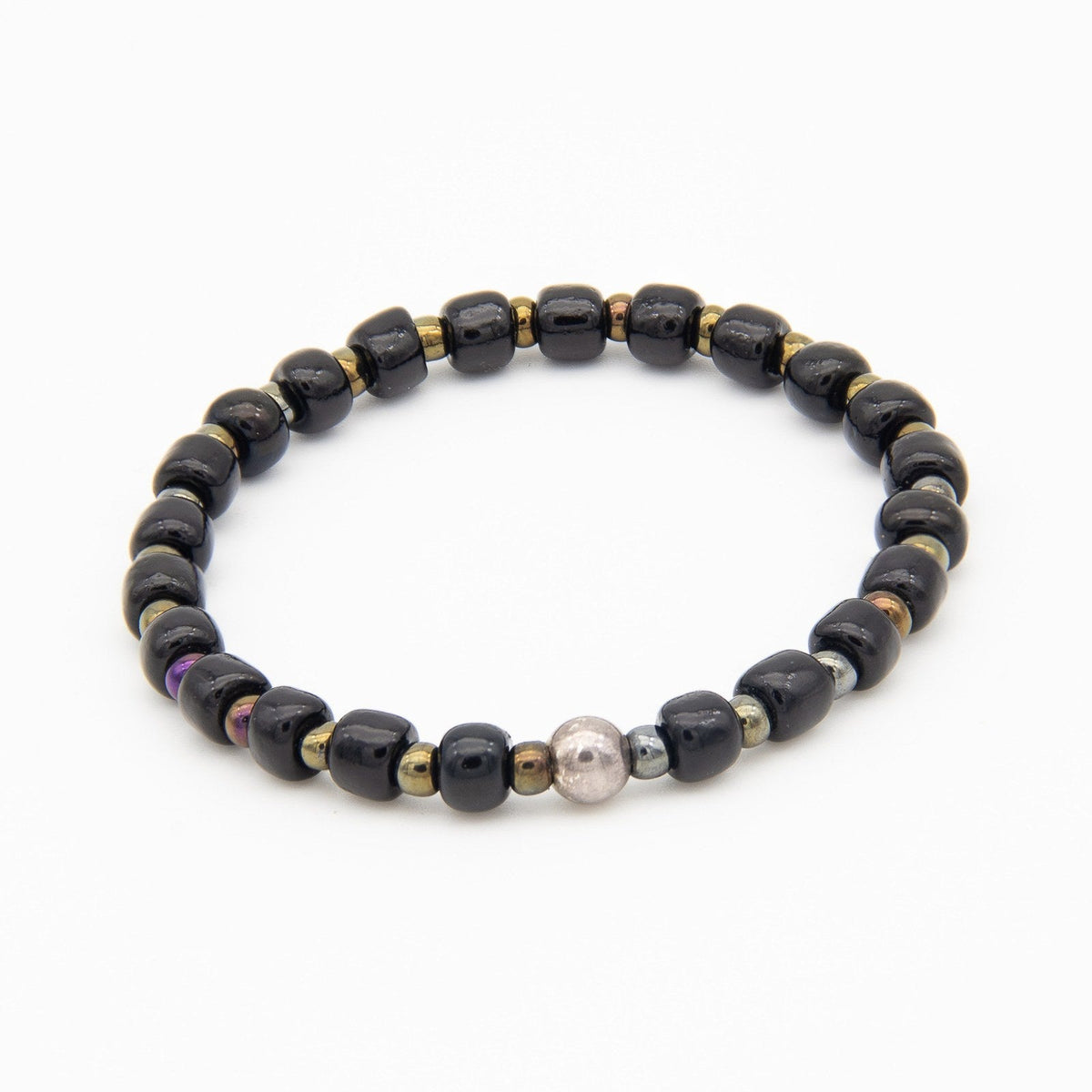 Perlline Bohemia Negra y bronce - PuntoAR - PER-002