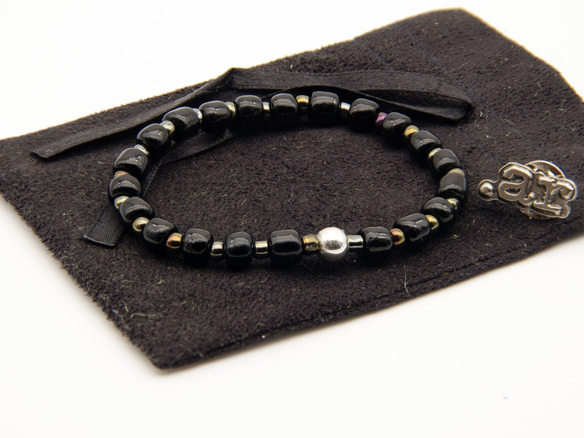Perlline Bohemia Negra y bronce - PuntoAR - PER-002