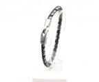 Pulsera Abasto de cuero trenzado, hecha a mano – PuntoAR