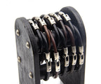 Pulsera Cordón Redondo - PuntoAR - BR-062-NEG-XXS