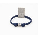 Pulsera Cordón Redondo con Tubo - PuntoAR - BR-TUBO-XXS