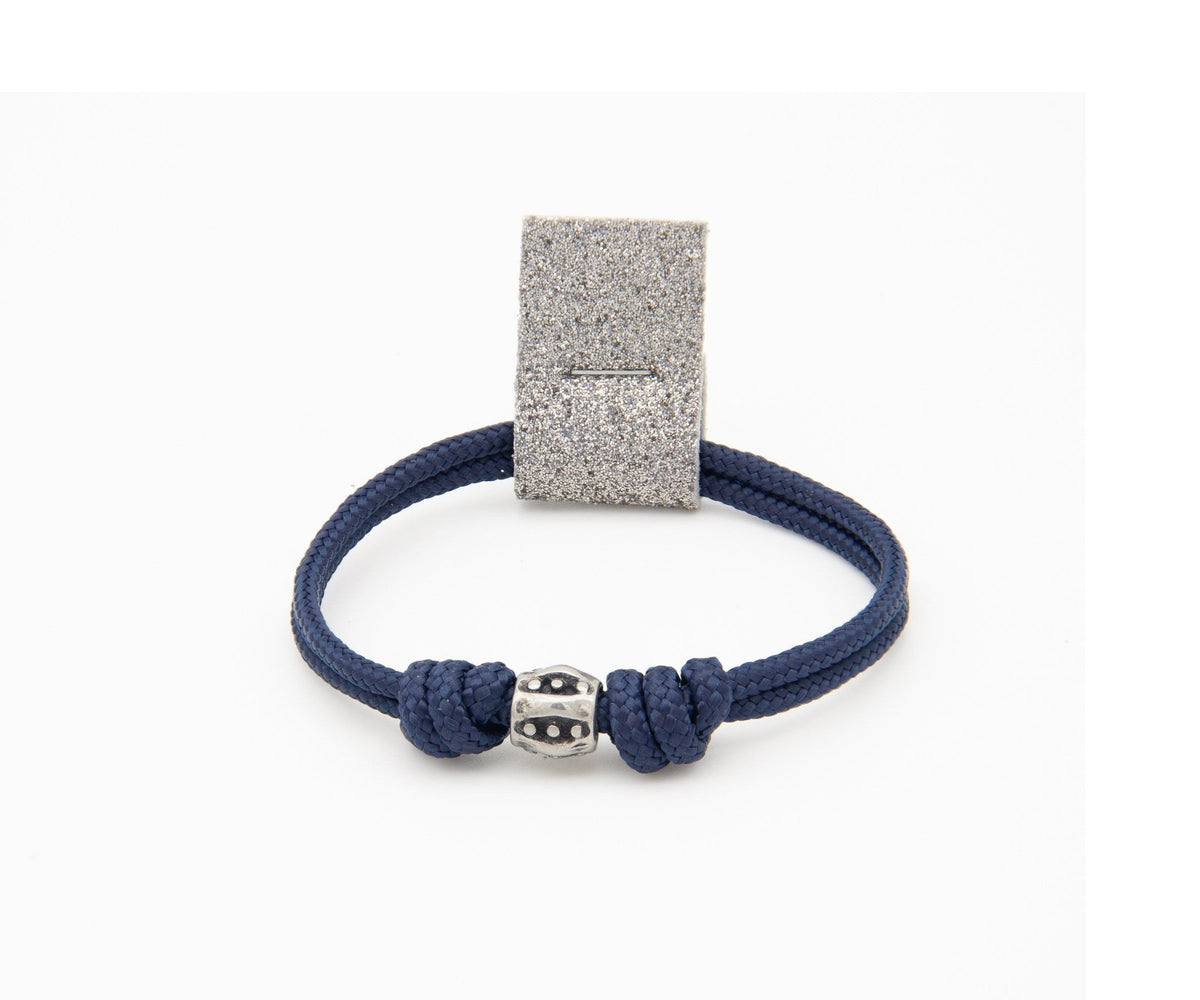 Pulsera Cordón Redondo con Tubo - PuntoAR - BR-TUBO-XXS