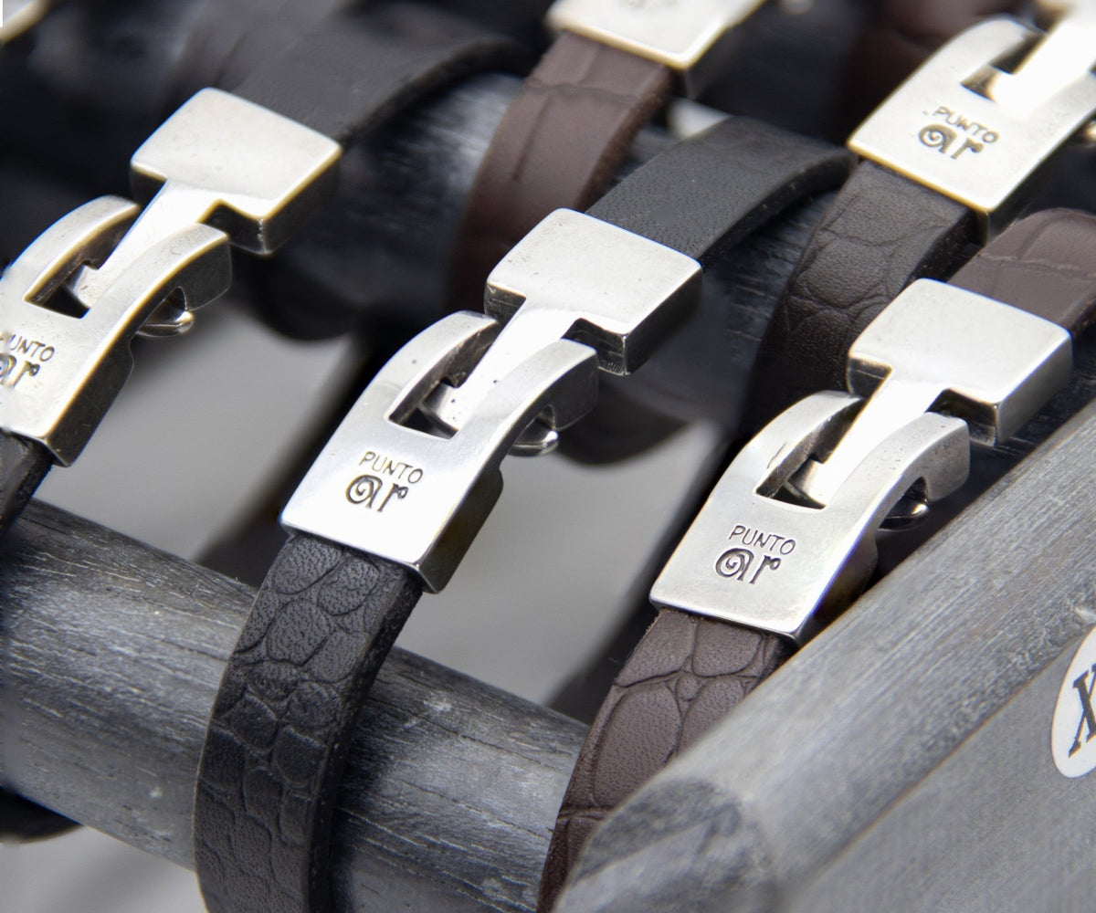 Pulsera Croco - PuntoAR - BR-585-MAR-XXS