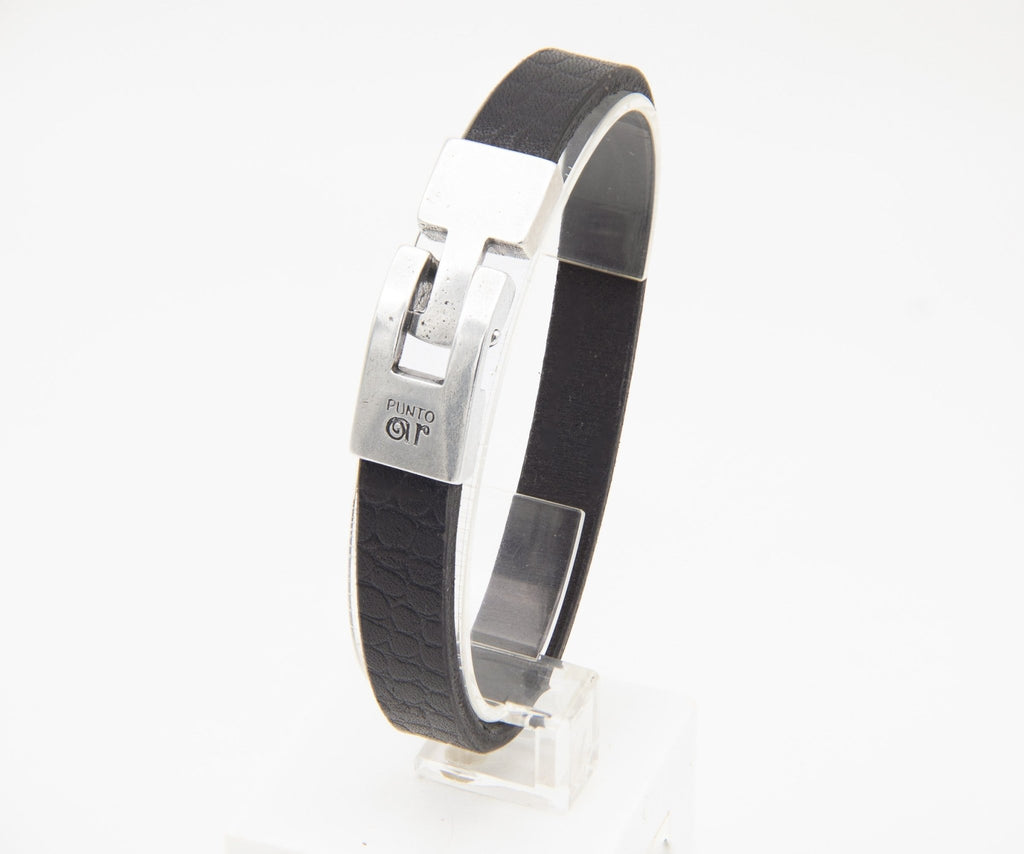 Pulsera Croco - PuntoAR - BR-585-NEG-XXS