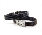 Pulsera Cuatro Cueros Ancha - PuntoAR - BR-015-MAR-XXS