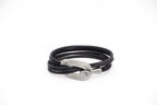 Pulsera de doble vuelta "Oval" - PuntoAR - BR-019-MN-8