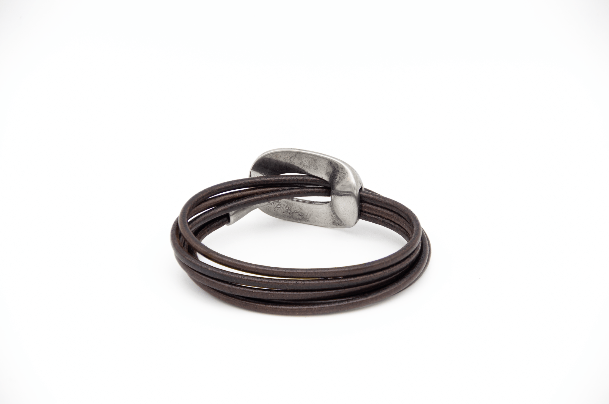 Pulsera de doble vuelta "Oval" - PuntoAR - BR-019-MN-1