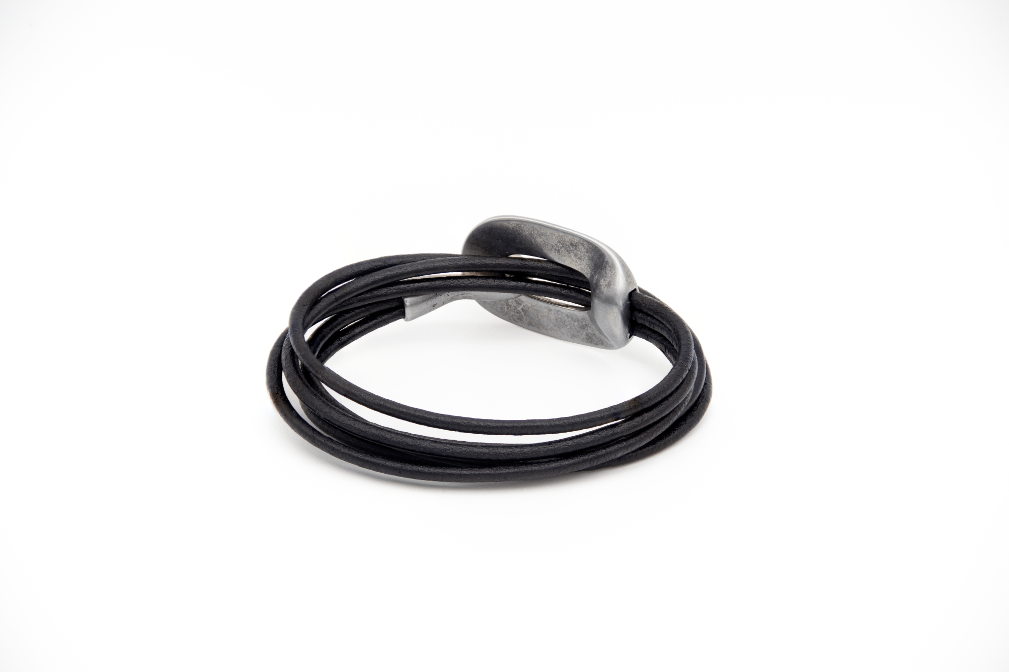 Pulsera de doble vuelta "Oval" - PuntoAR - BR-019-MN-8