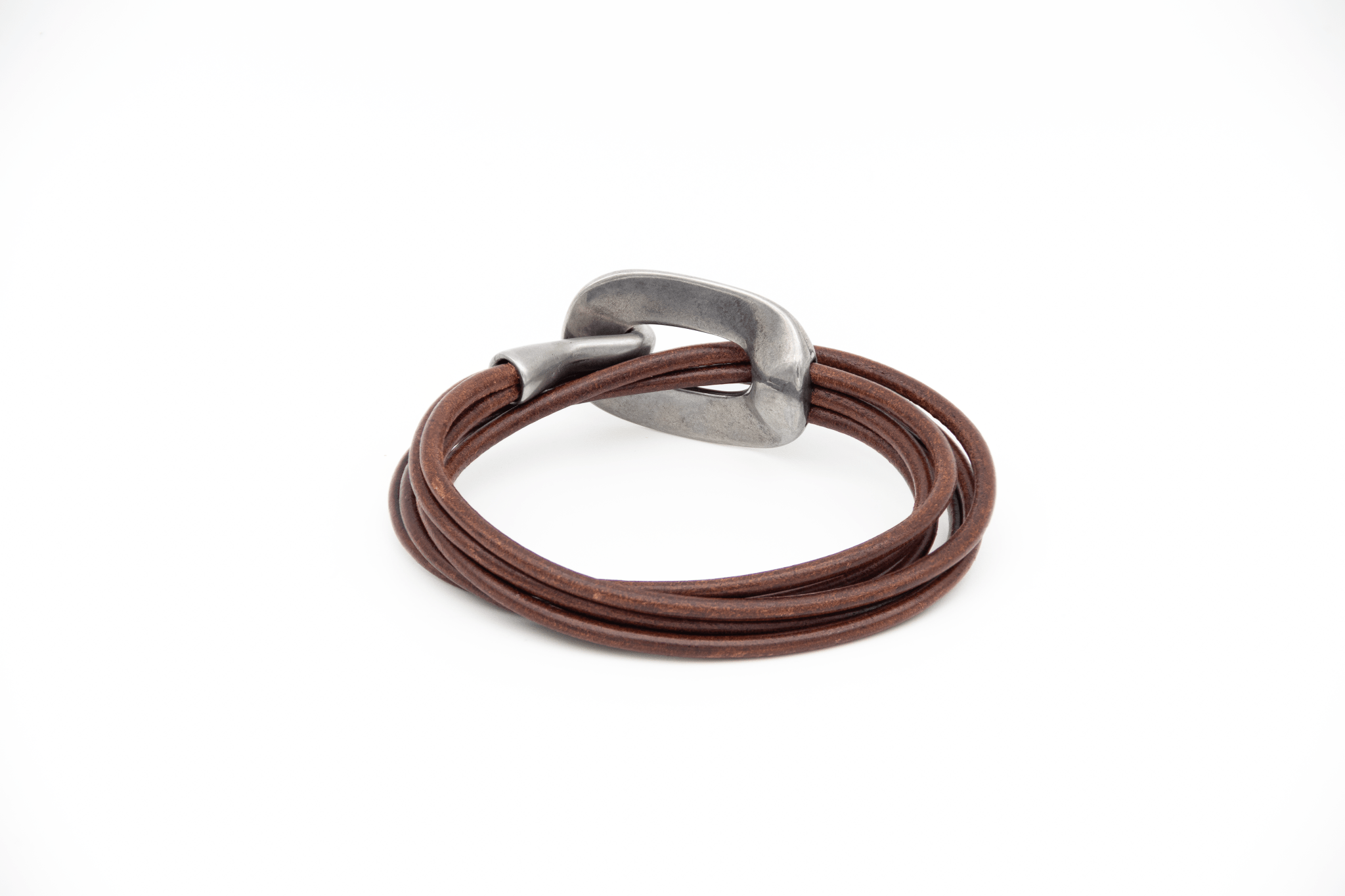 Pulsera de doble vuelta "Oval" - PuntoAR - BR-019-MN-15