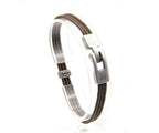Pulsera Dos Tiras con Pasador - PuntoAR - BR-279-XXS