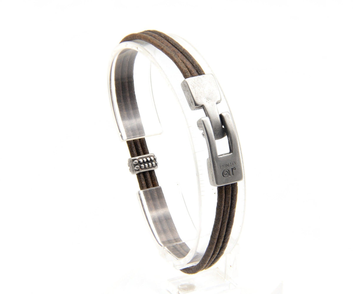 Pulsera Dos Tiras con Pasador - PuntoAR - BR-279-XXS