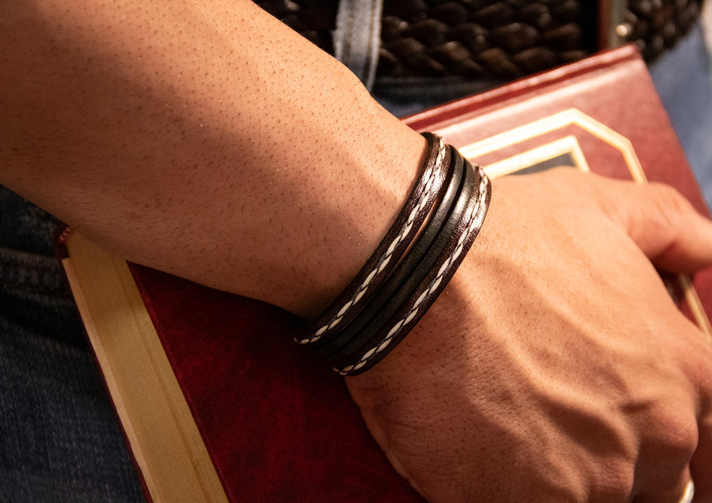 Pulsera "Indiana Grande" de Cuatro Tiras - PuntoAR - 