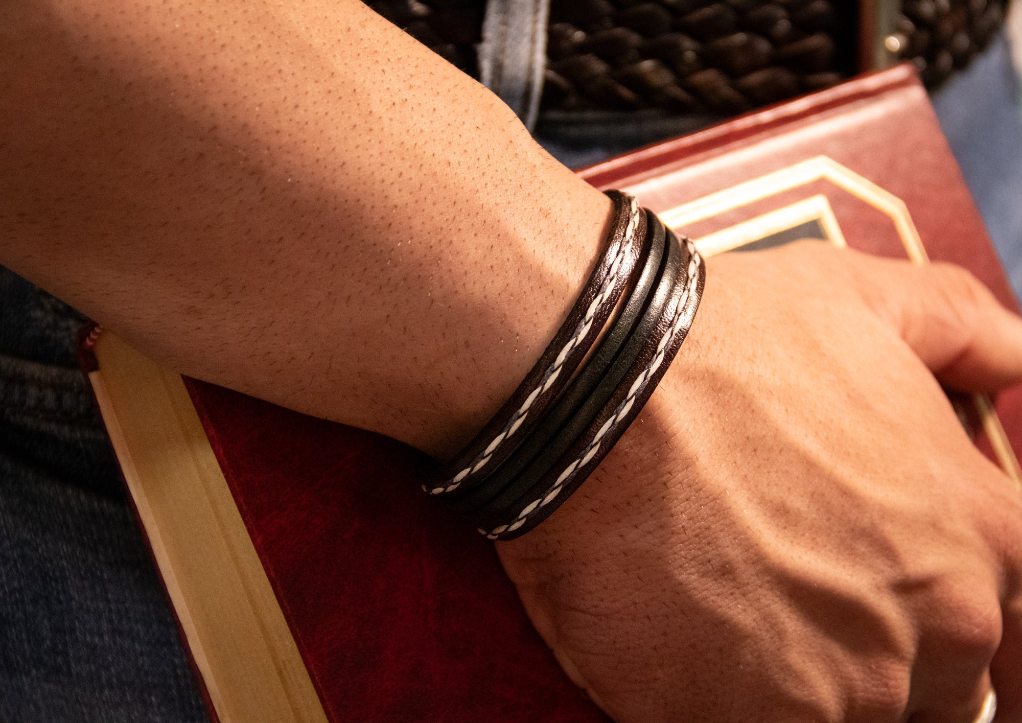 Pulsera "Indiana Grande" de Cuatro Tiras - PuntoAR - 